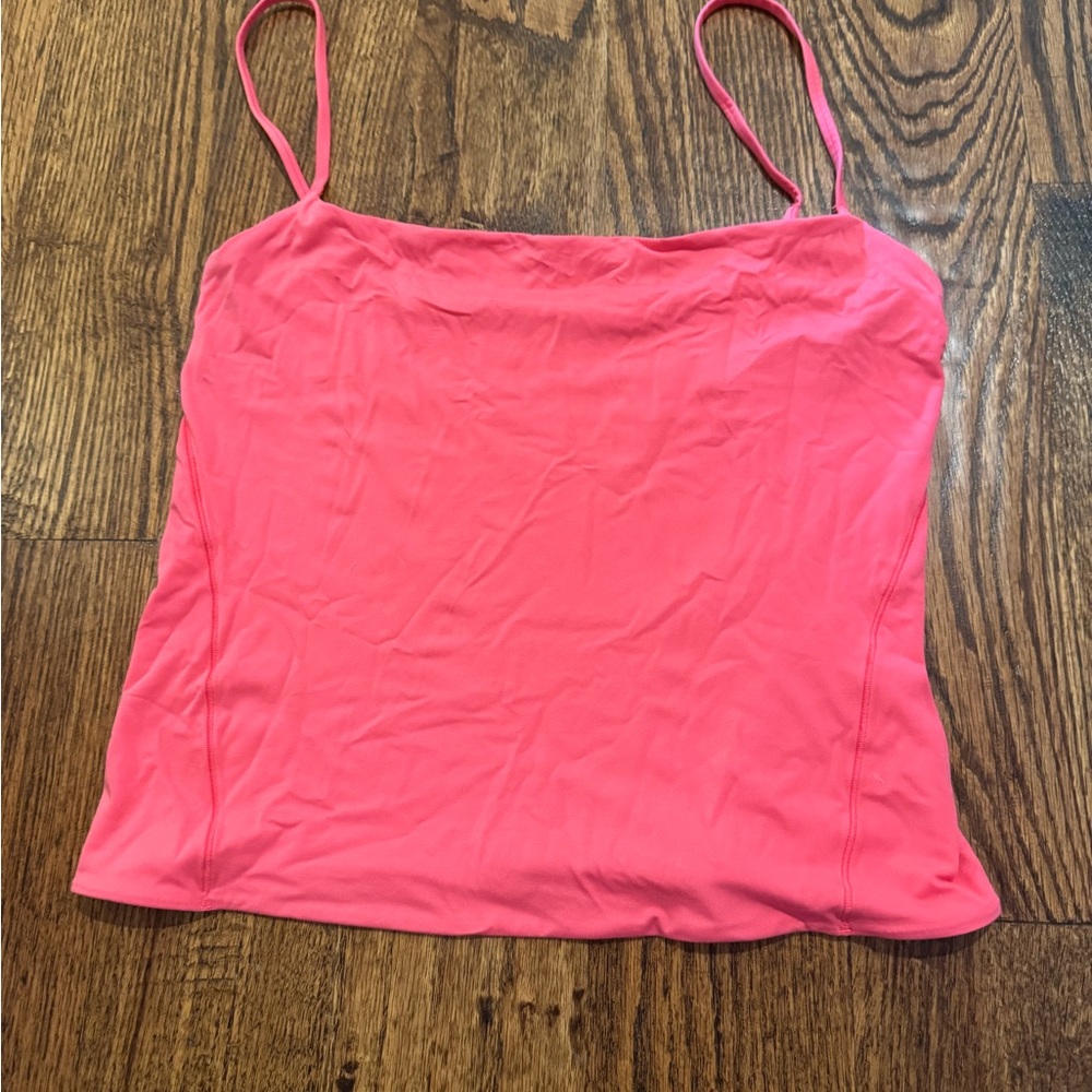 Lululemon Size 6 Pink Spaghetti Strap Tank Top Womens